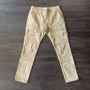 PACSUN WORKWEAR KHAKI SLIM CARGO PANTS SZ M